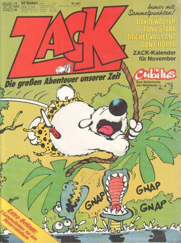 Zack numero 22 año 1978 (ALEMAN)