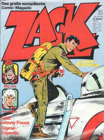 Zack numero 31 año 1980(ALEMAN)