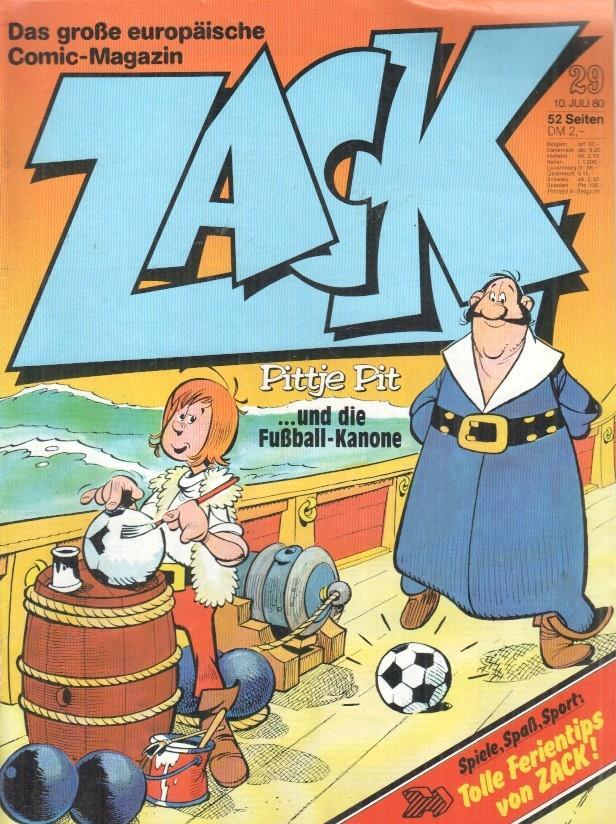 Zack numero 29 año 1980 (ALEMAN)