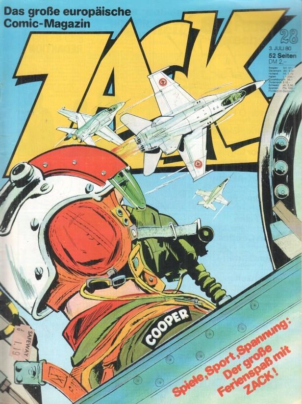 Zack numero 28 año 1980 (ALEMAN)