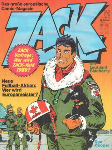 Zack numero 24 año 1980 (ALEMAN)