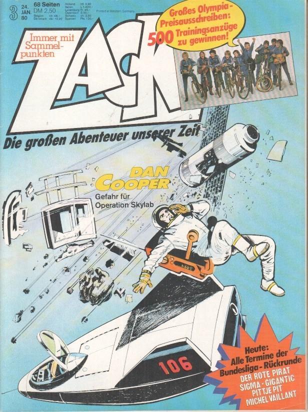 Zack numero 03 año 1980 (ALEMAN)
