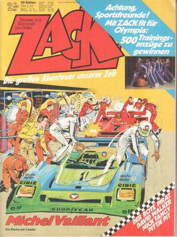 Zack numero 02 año 1980 (ALEMAN)