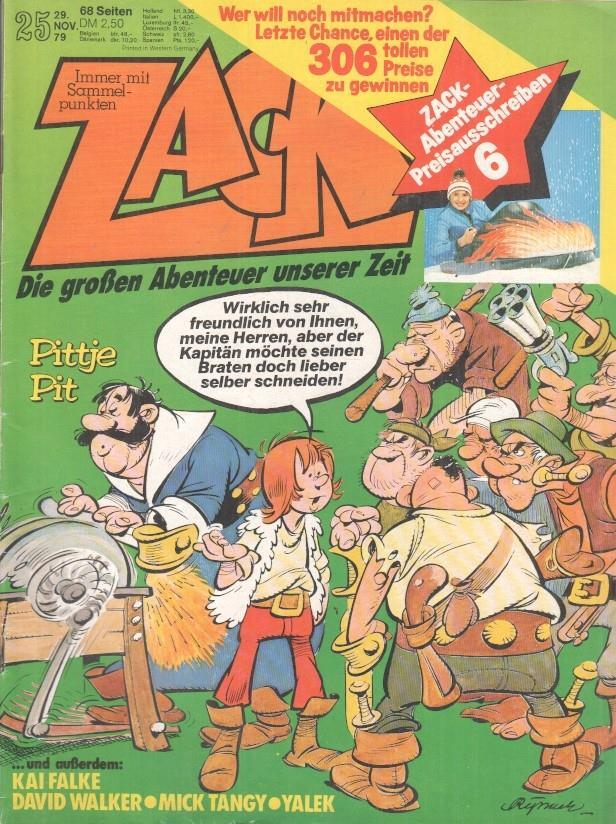Zack numero 25 año 1979 (ALEMAN)
