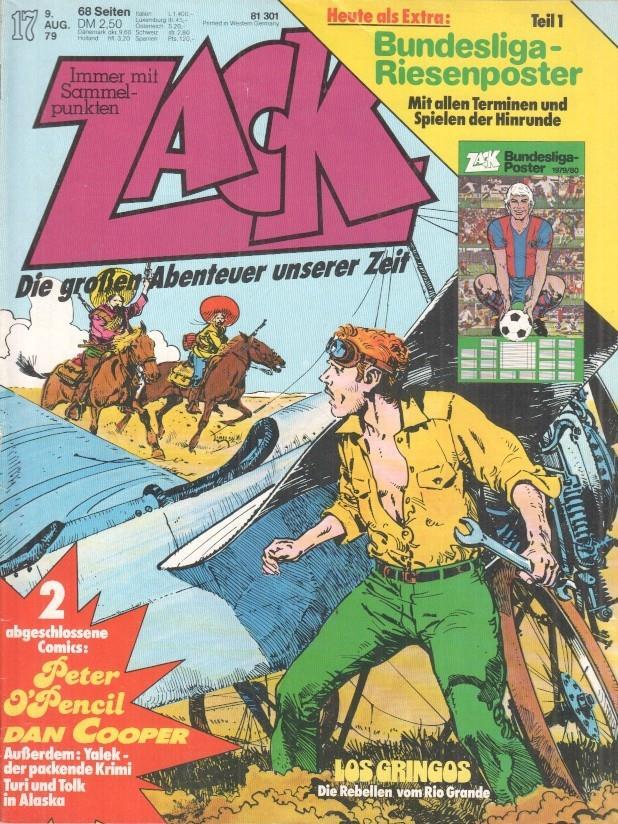 Zack numero 17 año 1979 (ALEMAN)