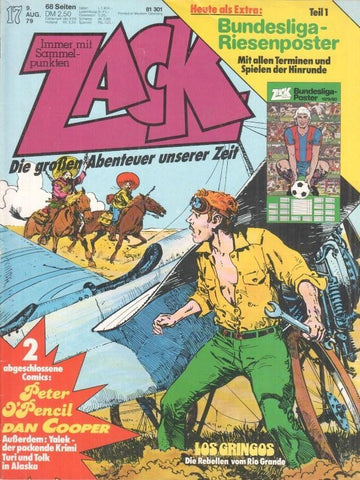 Zack numero 17 año 1979 (ALEMAN)