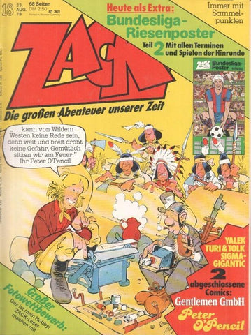 Zack numero 18 año 1979 (ALEMAN)