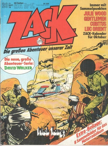 Zack numero 20 año 1978 (ALEMAN)