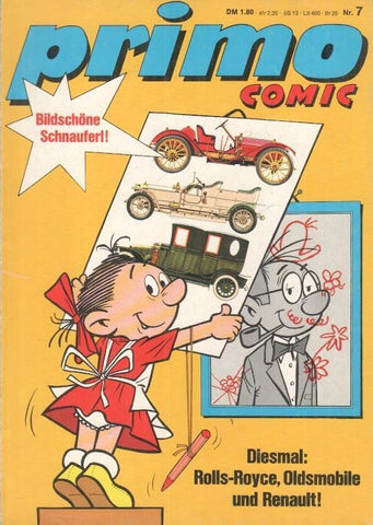Primo Comic numero 07 INCOMPLETO (ALEMAN) 