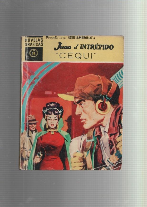 Dolar: Novelas Graficas serie Amarilla: Juan el intrepido numero 19: Cequi (numerado 1 en trasera)