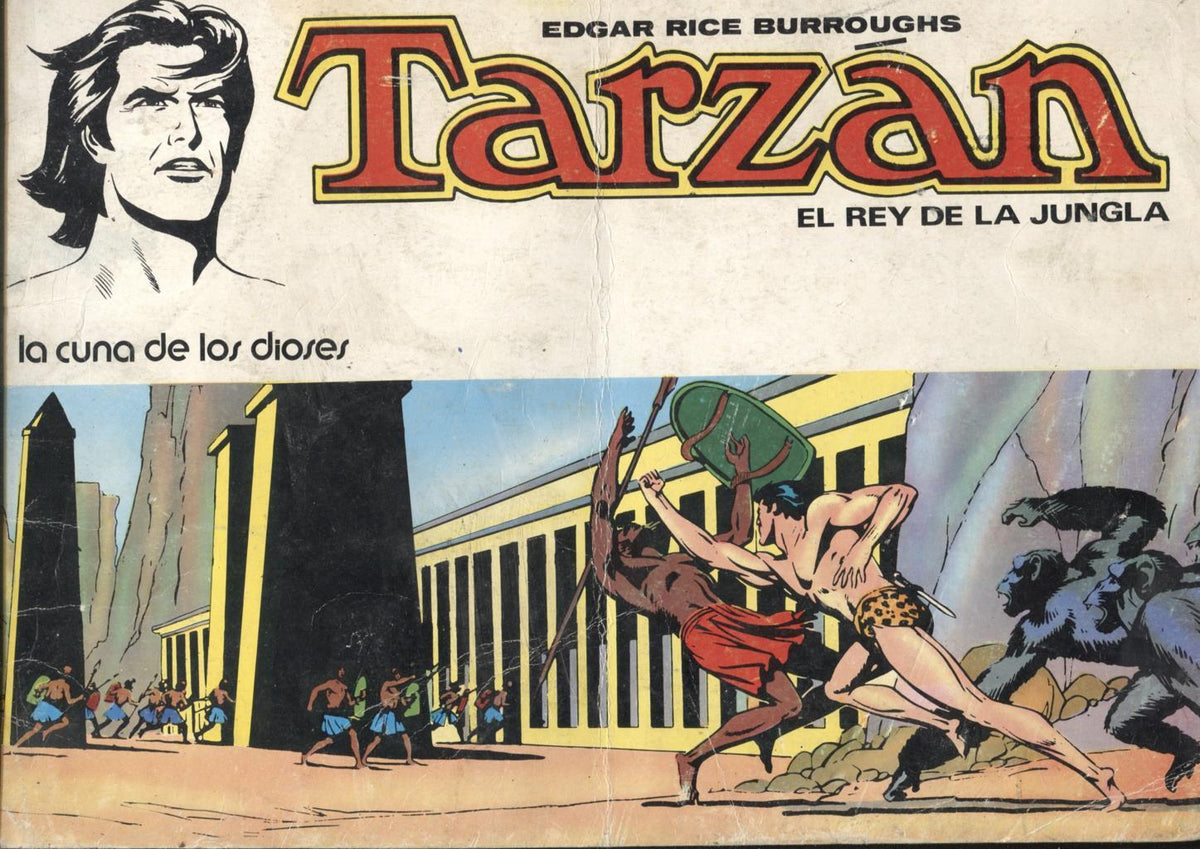 Russ Manning: Novaro: Tarzan el rey de la jungla numero 1: La cuna de los dioses