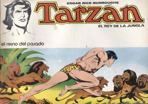 Russ Manning: Novaro: Tarzan el rey de la jungla numero 4: El reino del pasado
