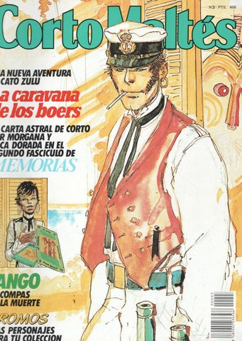 Corto Maltes revista numero 03 (NO lleva los cromos)