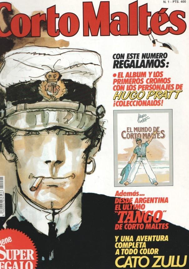 Corto Maltes revista numero 01 (NO lleva los cromos)