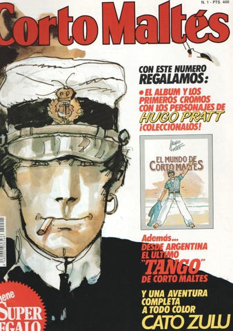 Corto Maltes revista numero 01 (NO lleva los cromos)