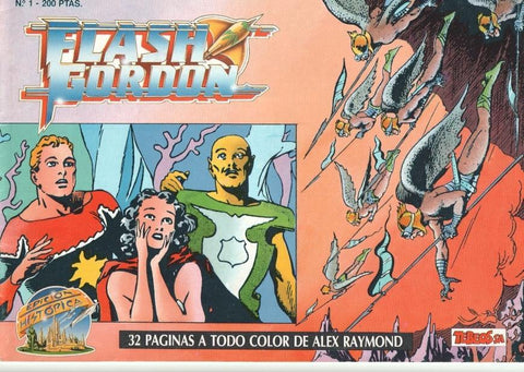 Edic. B: Flash Gordon numero 01: tiras del 1933