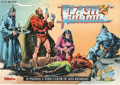 Edic. B: Flash Gordon numero 04: tiras 22.9.1935 al 26.4.1936 