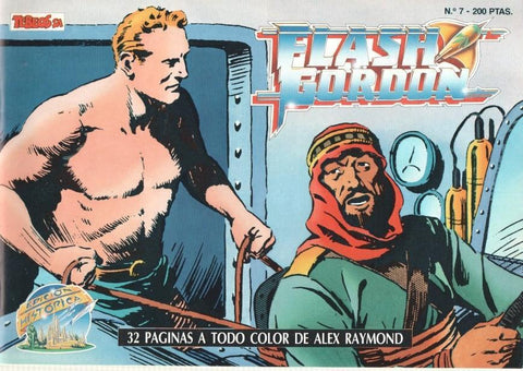 Edic. B: Flash Gordon numero 07: tiras 25.7.1937 al 27.2.1938