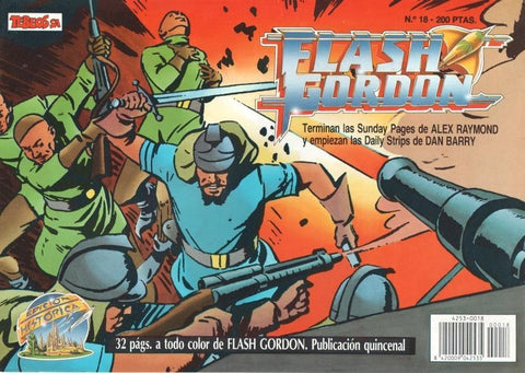 Ediciones B: Flash Gordon numero 18: tiras 23.4.1944 al 13.8.1944
