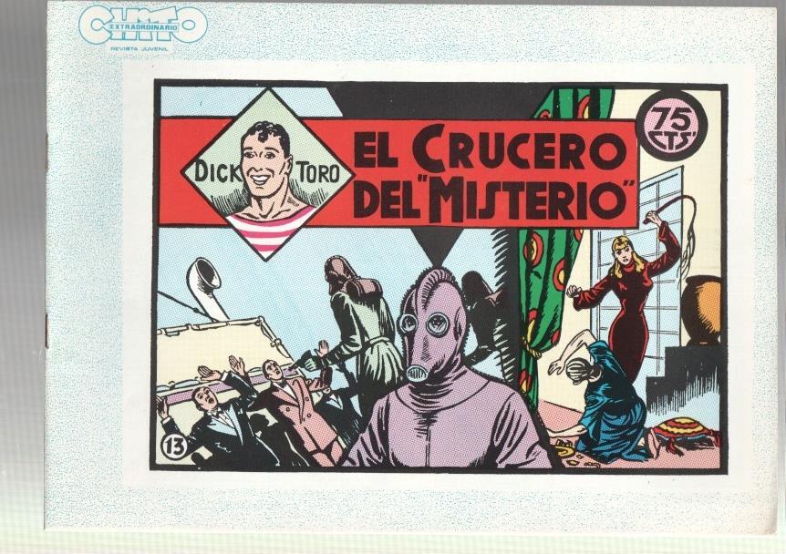 Dick Toro facsimil numero 13: El crucero del misterio