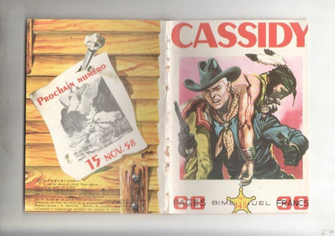 Cassidy numero 145: Hopalong Cassidy: le tresor cache