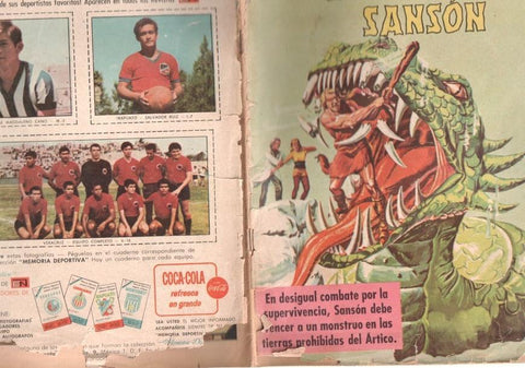Novaro: Domingos Alegres numero 763: El poderoso Sanson (cubierta estropeada)