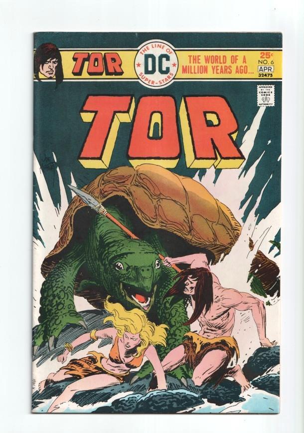 The World of a million years ago...TOR vol 1 numero 6 (abril 1976)