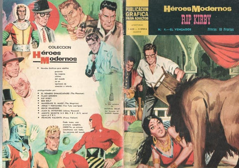 Dolar: Heroes modernos 2a epoca numero 04: Rip Kirby: El vengador