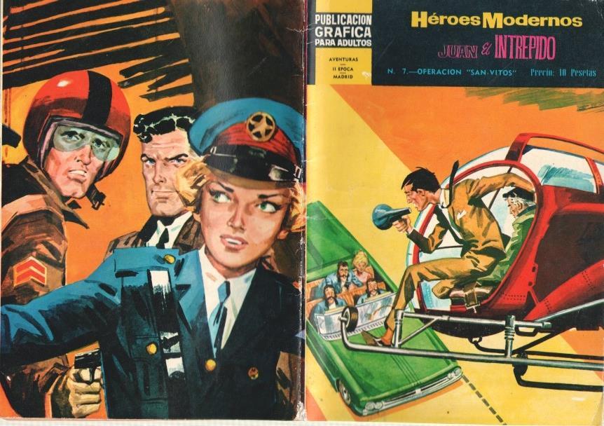 Dolar: Heroes modernos 2a epoca numero 07: Juan el intrepido (numerado 2 en interior)