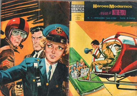 Dolar: Heroes modernos 2a epoca numero 07: Juan el intrepido (numerado 3 en interior)