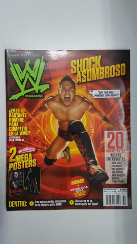 Revista lucha libre: WWE Magazine año III num 32, octubre 2010. No incluye poster. Entrevista a Wade Barret entre otros articulos