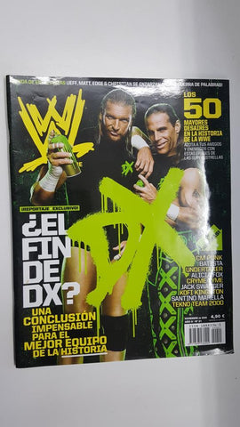 Revista lucha libre: WWE Magazine año II num 21, noviembre 2009. Los 50 mayores desaires de la historia de la WWE. Poster John Cena