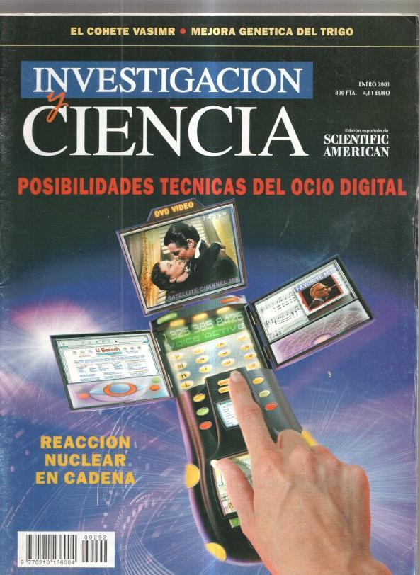 Investigacion y Ciencia numero 292: Posibilidades tecnicas del ocio digital