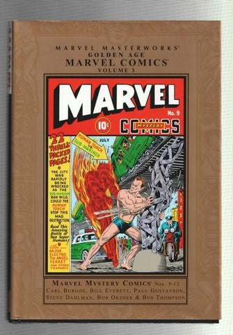 Marvel Masterworks Golden Age Marvel Comics volume 3
