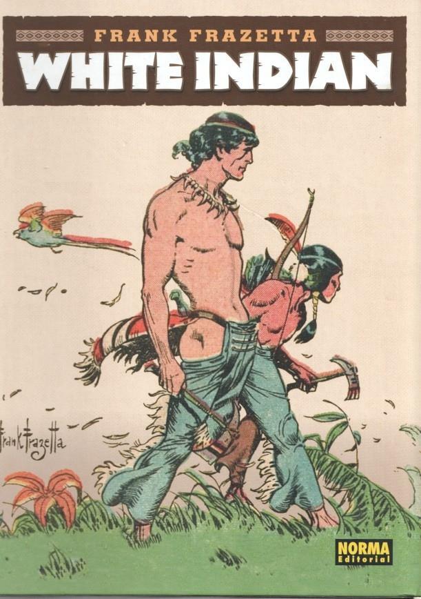 Norma: Frank Frazetta: White Indian (leve defecto segun detalle en descripcion)
