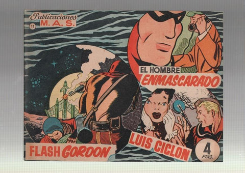 Publicaciones M.A.S. numero 11: Hombre Enmascarado-Flash Gordon