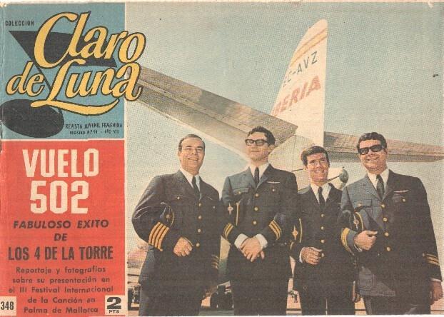 Claro de Luna numero 348: Vuelo 502, foto de Los 4 de la torre