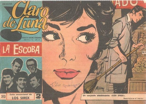 Claro de Luna numero 313: La escoba, foto de Los Sirex