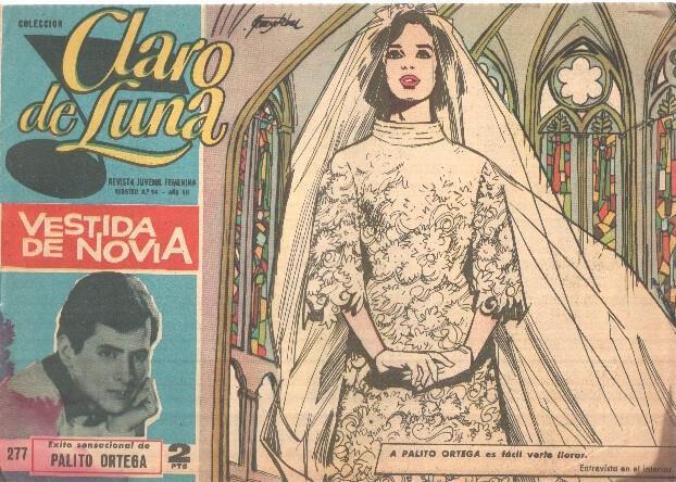 Claro de Luna numero 277: Vestida de novia, foto de Palito Ortega