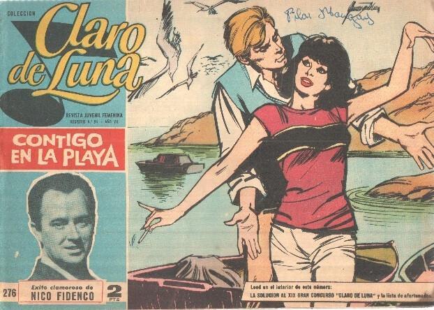 Claro de Luna numero 276: Contigo en la playa, foto de Nico Fidenco