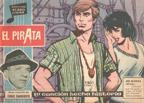 Claro de Luna numero 197: El pirata, foto de Ennio Sangiusto