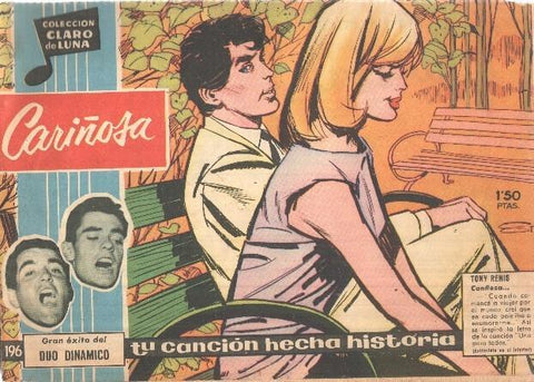 Claro de Luna numero 196: Cariñosa, foto del Duo Dinamico
