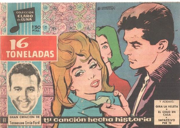 Claro de Luna numero 081: 16 toneladas, foto de Tennesse Ernie Ford