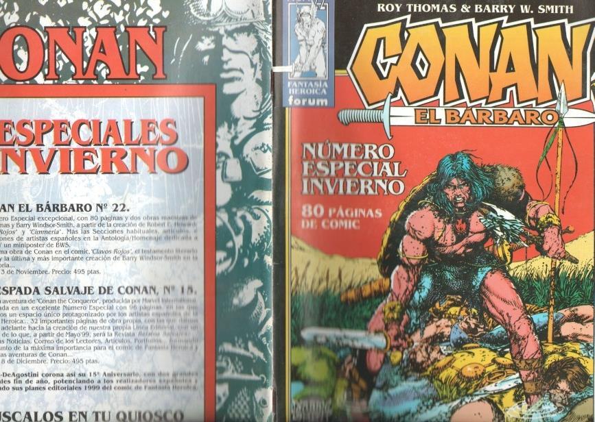 Planeta: Conan el barbaro numero 22: Clavos rojos, especial 80 paginas