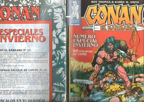 Planeta: Conan el barbaro numero 22: Clavos rojos, especial 80 paginas