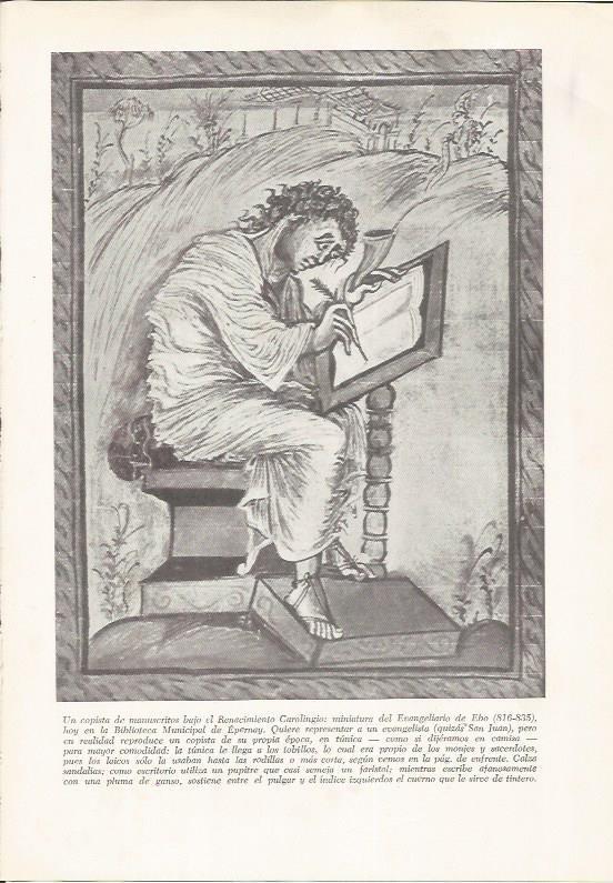 LAMINA HISTORIA 26313: Miniatura del Evangelio de Ebo