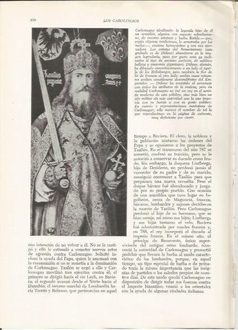 LAMINA HISTORIA 26302: Carlomagno idealizado