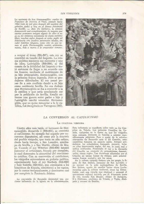 LAMINA HISTORIA 26295: La Apoteosis de San Hermenegildo