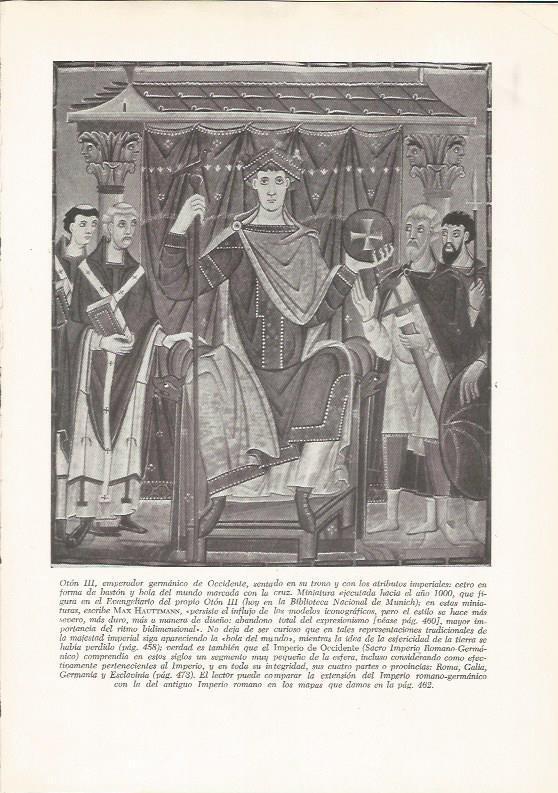 LAMINA HISTORIA 26318: Oton III de Germania