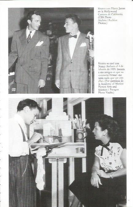 LAMINA 26320: Sinatra con Harry Jones y con Nancy Barbato